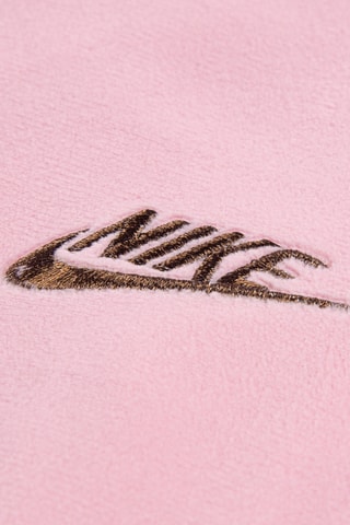 Sweat à capuche et legging en velours - Rose poudré