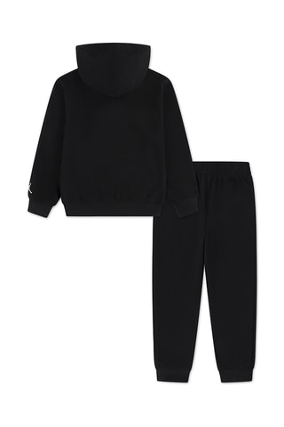 Sweat à capuche et pantalon - Noir et bleu pétrole