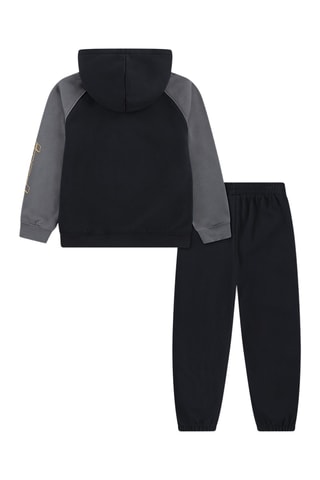 Sweat à capuche et pantalon - Noir et doré