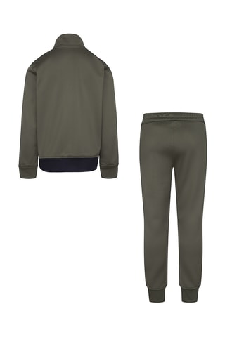 Sweat et pantalon - Vert olive et bleu marine