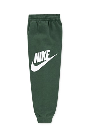 Sweat à capuche et pantalon - Vert foncé et blanc