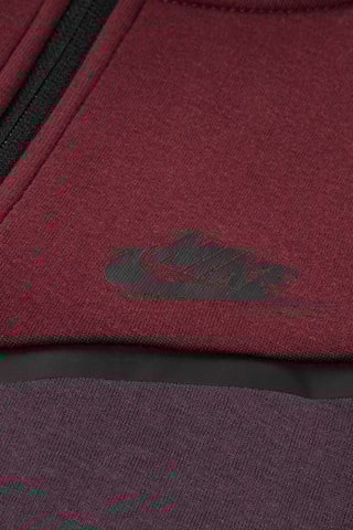 Sweat à capuche et pantalon polaires - Rouge