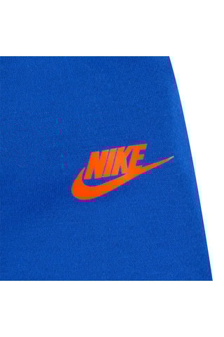 Sweat à capuche et pantalon - Bleu et orange - Nike