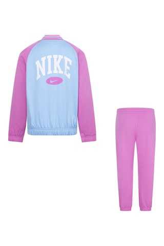 Veste et pantalon NSW - Bleu clair et fuchsia - Nike