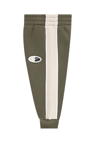 Sweat et pantalon polaires - Vert olive et beige