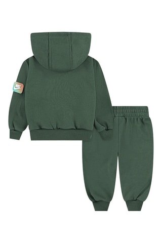 Sweat à capuche et pantalon - Vert foncé