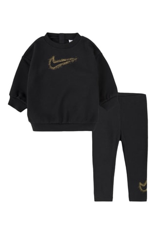 Sweat polaire et legging - Noir - Nike