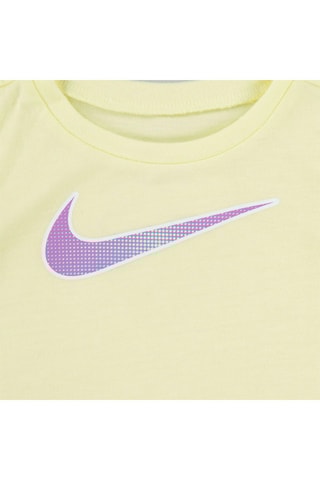 T-shirt et legging Jaune clair et violet - Nike