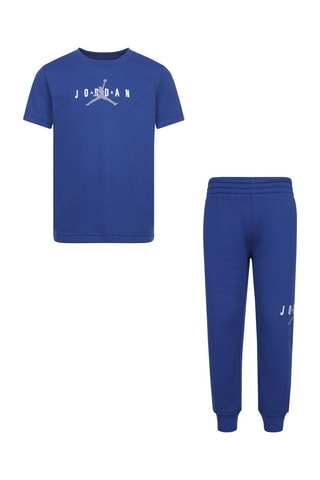 T-shirt et pantalon de survêtement - Bleu - Jordan