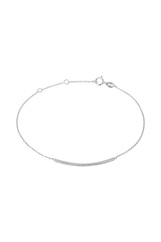 Bracelet - Or blanc et diamants