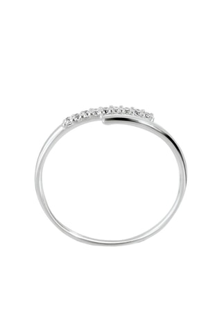 Bague - Or blanc et diamants