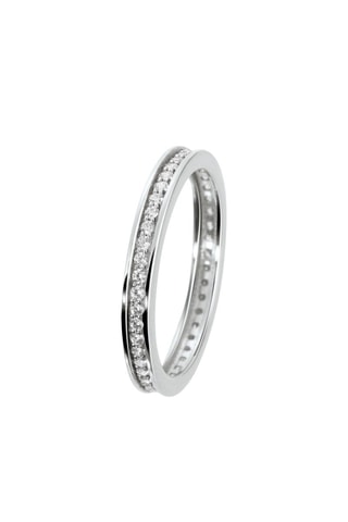 Bague - Or blanc et diamants