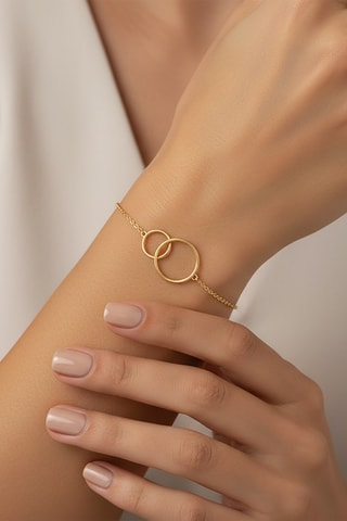 Bracelet - Or jaune et argent