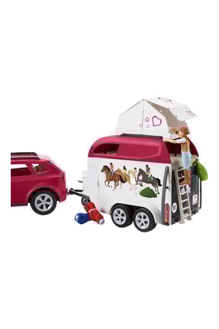 Aventura con coche y remolque para caballos - De 5 a 12 años - 100 piezas