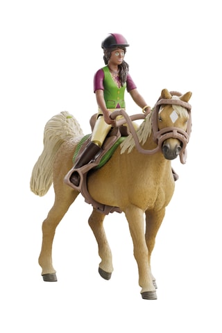 Figura Jinete Sarah y Mystery - 5-12 años