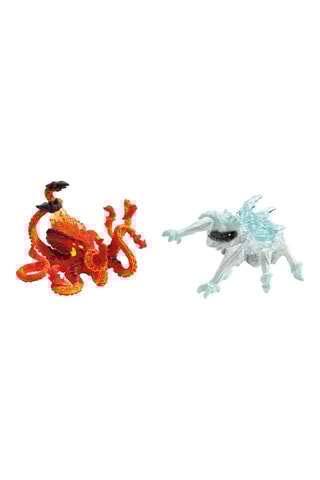 Figura Pulpo de Lava vs Insecto de Hielo - Desde 5 años