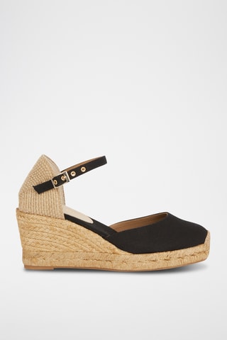 Espadrilles compensées - Noir