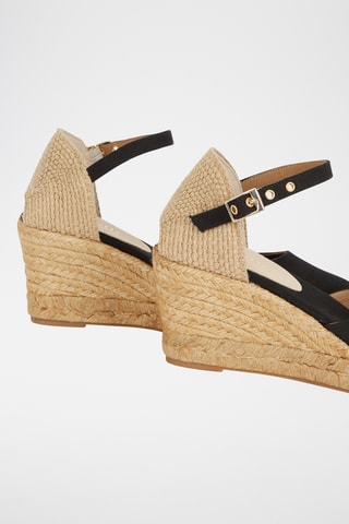 Espadrilles compensées - Noir