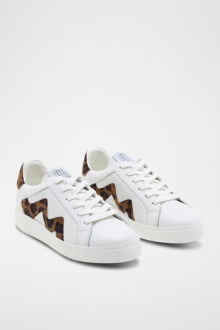 Baskets en cuir Clelia - Blanc