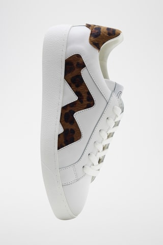 Baskets en cuir Clelia - Blanc