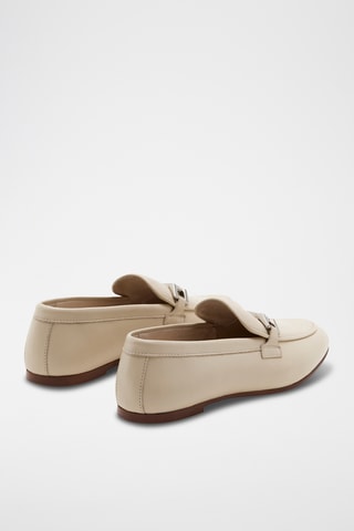 Mocassins en cuir Johanna - Ecru