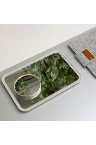 Miroir - Blanc - 13,9 x 16,7 x 9,45 cm