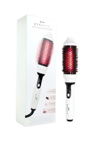 Brosse chauffante infrarouge - Blanc