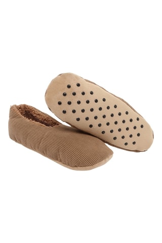 Babbucce imbottite - Marrone chiaro