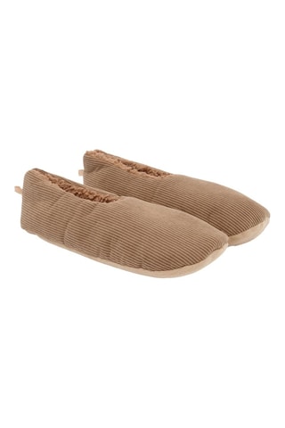 Babbucce imbottite - Marrone chiaro