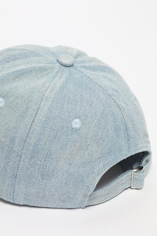 Cappellino in jeans - Blu