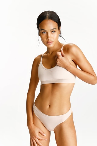 2 perizomi - Nero e beige