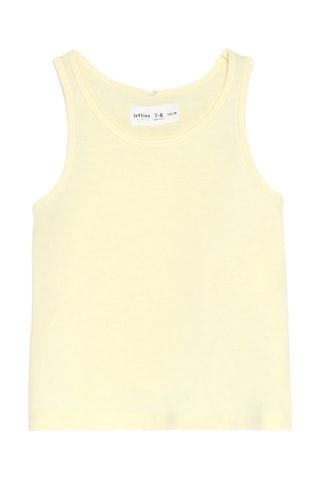 4 canotte - Bianco e giallo