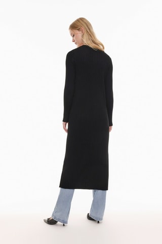 Cardigan lungo - Nero