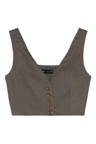 Gilet corto - Grigio