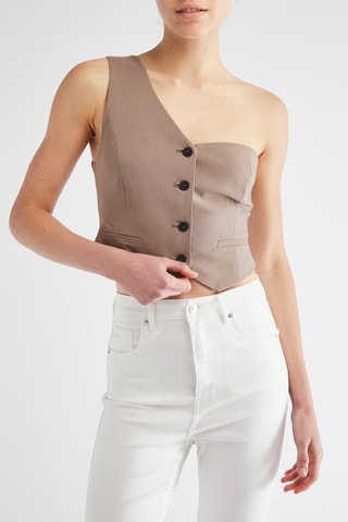 Gilet da completo - Taupe