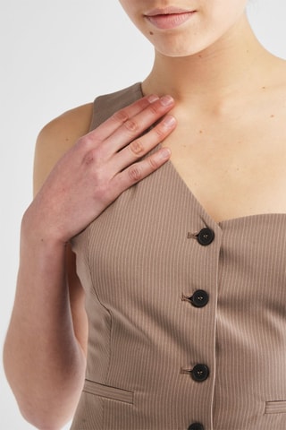 Gilet da completo - Taupe