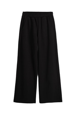Pantaloni wide legs - Nero