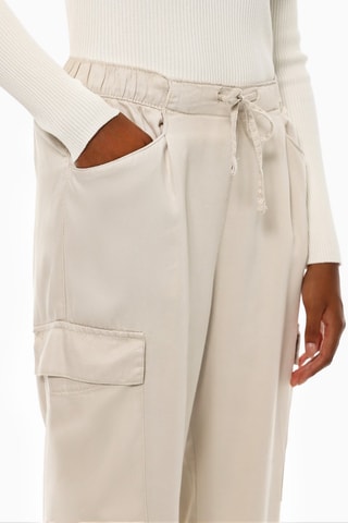 Pantaloni cargo - Beige