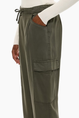 Pantaloni cargo - Kaki