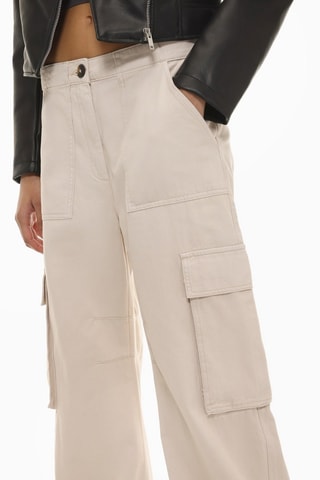 Pantaloni cargo - Beige
