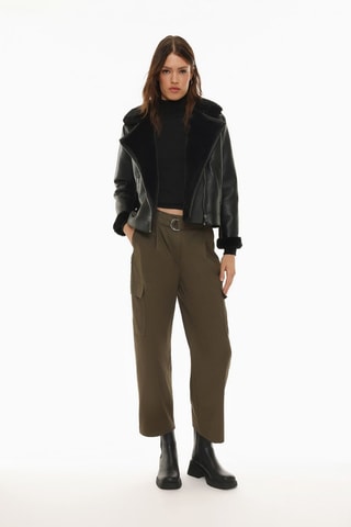 Pantaloni cargo - Kaki