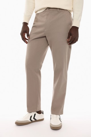 Pantaloni chino slim - Grigio chiaro