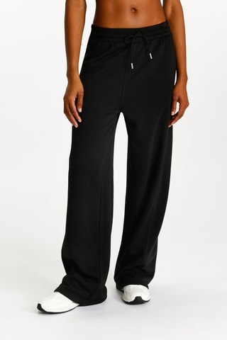 Pantaloni wide legs - Nero