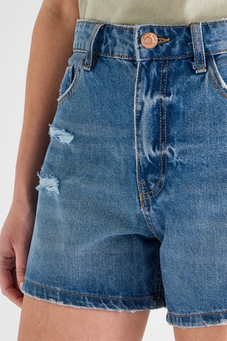 Shorts in jeans - Cobalto