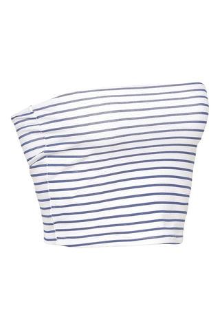 Crop top bustier - Bianco