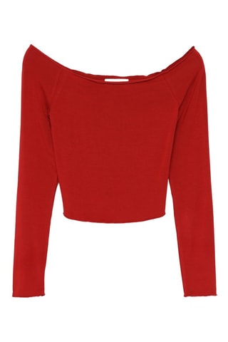Crop top - Rosso