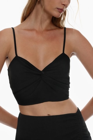 Crop top - Nero
