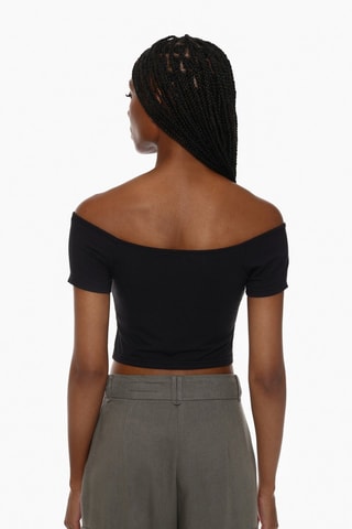 Crop top - Nero