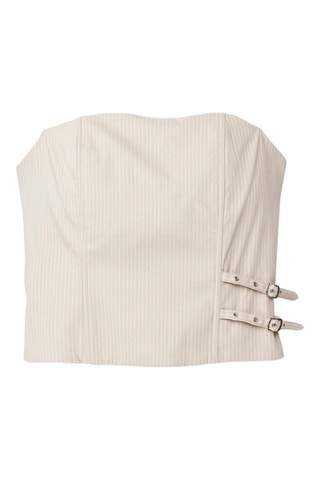 Top bustier - Beige