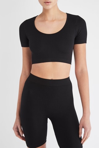Crop top - Nero